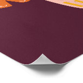 Poster du bouquet de fleurs de moitiés (Coin)