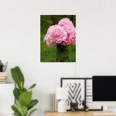 Poster du Bouquet Pink Peony (Bureau à domicile)
