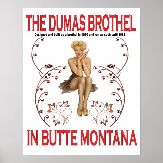 Poster du Brothel Dumas (Devant)
