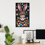 Poster du Bunny de Pâques (Bureau à domicile)