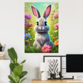 Poster du Bunny de Pâques (Bureau à domicile)