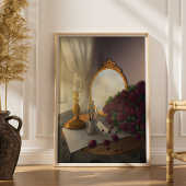 Poster du bureau d'écriture vintage