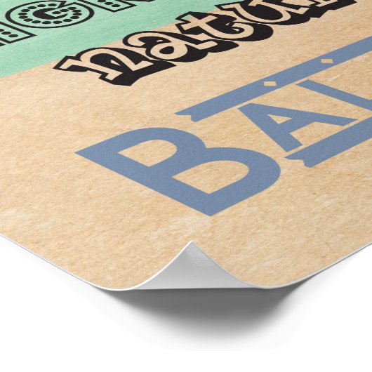 Poster du bureau des mots chiropratiques (Coin)