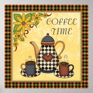 Poster du café