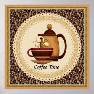Poster du café