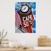 Poster du Cafe 50's Diner on Historic Route 66 (Cuisine)