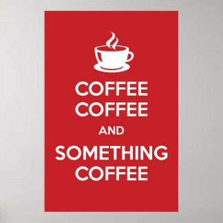 Poster du café au calme