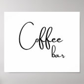 Poster du Café Bar (Devant)