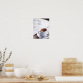 Poster du café du matin et des journaux (Cuisine)