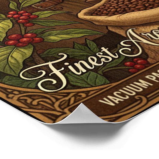 Poster du café Grand Cru Java Bliss (Coin)