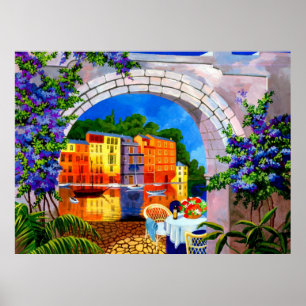 Poster du café Riverside