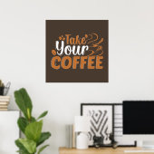 Poster du café Take You (Bureau à domicile)