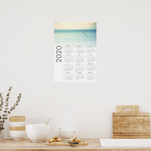 Poster du calendrier 2020 de Seagull (Cuisine)