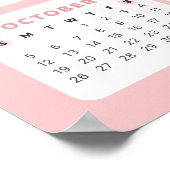 Poster du calendrier 2025 de Cute Bunny (Coin)