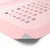 Poster du calendrier 2025 de Cute Bunny (Coin)