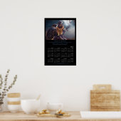 Poster du calendrier artistique Vision Of The Hawk (Cuisine)