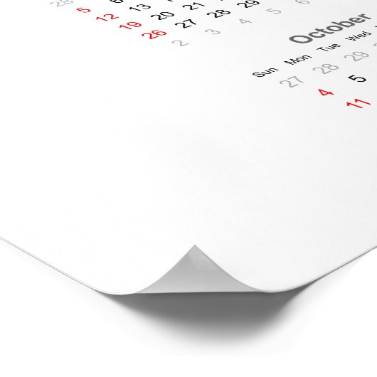 Poster du calendrier des libellules 2020 (Coin)