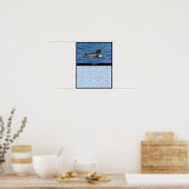 Poster du calendrier du mur du huard 2025 (Cuisine)
