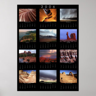 Poster du calendrier paysage 2006
