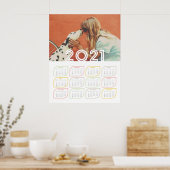Poster du calendrier personnalisé 2021 | Feuille m (Cuisine)