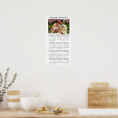 Poster du calendrier photo personnalisé 2015 (Cuisine)