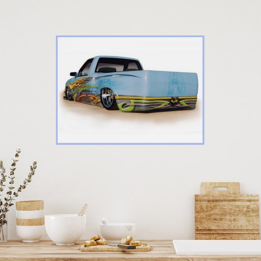 Poster du camion à bas prix (Cuisine)