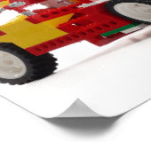 Poster du camion de la grue du conteneur (Coin)