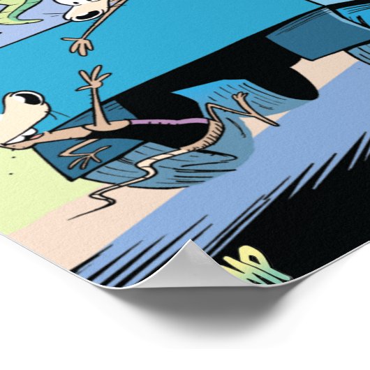 Poster du camion de pompage de marais (Coin)