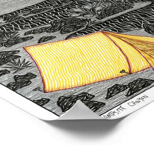 Poster du camping Canyon (Coin)