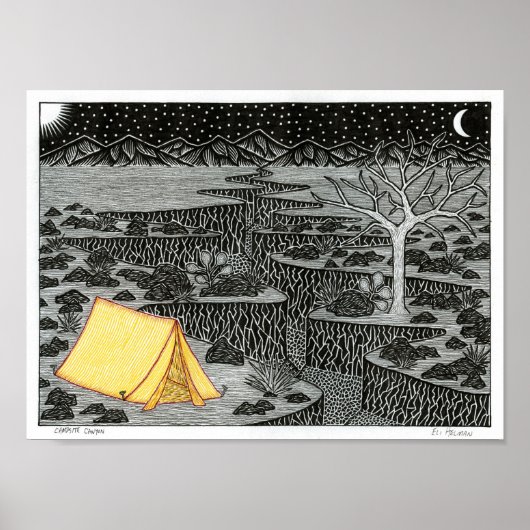 Poster du camping Canyon (Devant)