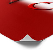 Poster du Canada Drapeau du Canada Imprimés et cad (Coin)