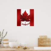 Poster du Canada Drapeau du Canada Imprimés et cad (Cuisine)