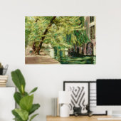 Poster du canal de Bruges ou imprimer (Bureau à domicile)