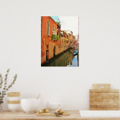 Poster du canal de Venise (Cuisine)