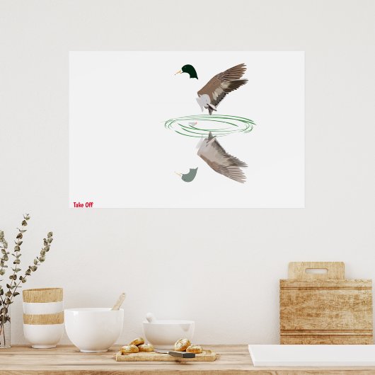 Poster du canard Mallard (Cuisine)