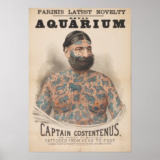 Poster du capitaine Costentenus (Devant)