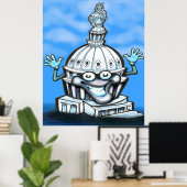 Poster du Capitol Hill (Bureau à domicile)