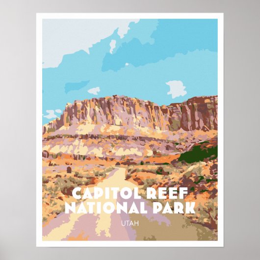 Poster du Capitol Reef (Devant)
