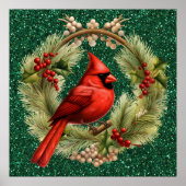 Poster du cardinal (Devant)