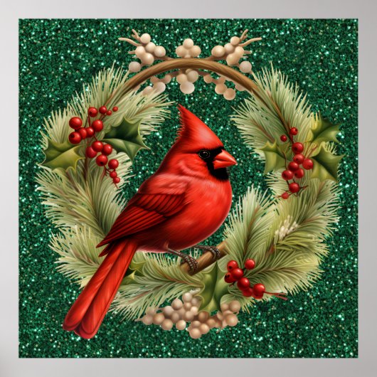 Poster du cardinal (Devant)