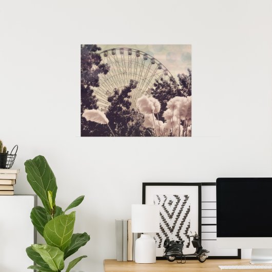 Poster du Carnaval de Ferris Wheel (Bureau à domicile)