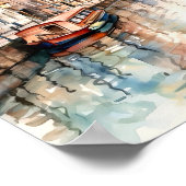 Poster du Carré d'Art mur d'Amsterdam Pays-Bas (Coin)