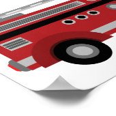 Poster du Carré de la fête d'anniversaire de Red F (Coin)