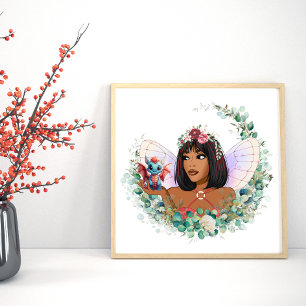 Poster du Carré Garden Fairy and Baby Dragon