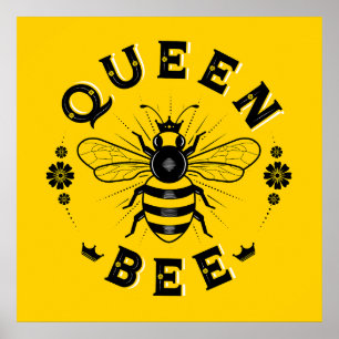 Poster du Carré Queen Bee (24x24)