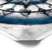 Poster du Carré Star Compass Mandala (Coin)