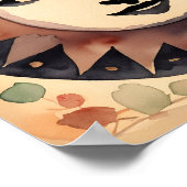 Poster du Carré Sunface Watercolor (Coin)