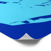 Poster du casque de football Pop art (Coin)