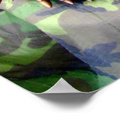 Poster du Casquette Bush et de la Jungle Boots (Coin)