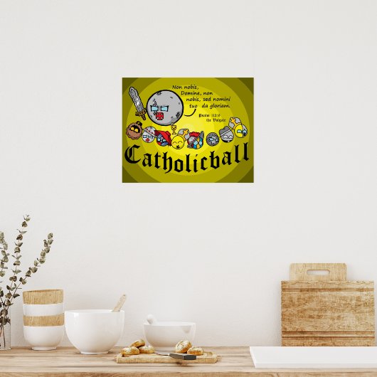 Poster du Catholicball (Cuisine)